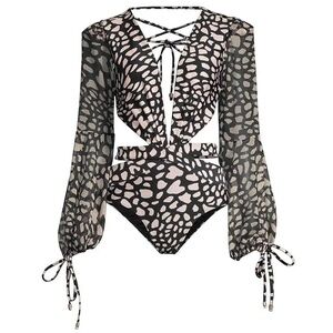 PatBo spotted bodysuit